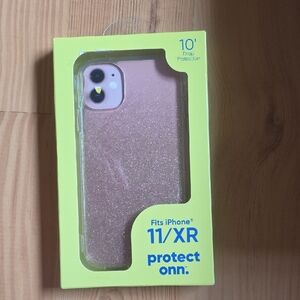 On Running Sparkle Phone Case for iPhone 11/XR - Rose Gold